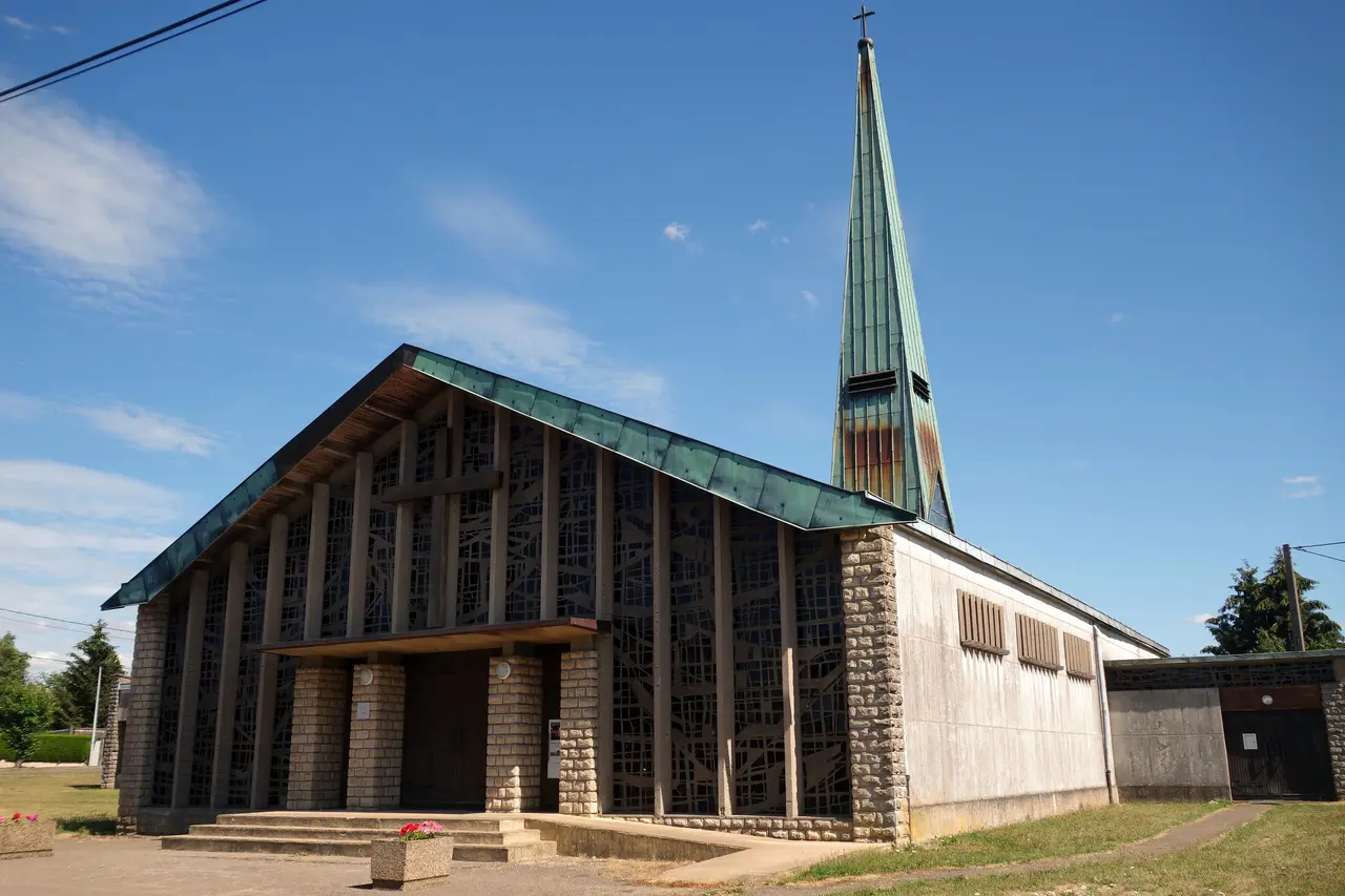 Mercy-le-Bas, Chapelle Notre-Dame de Lourdes aux Cités