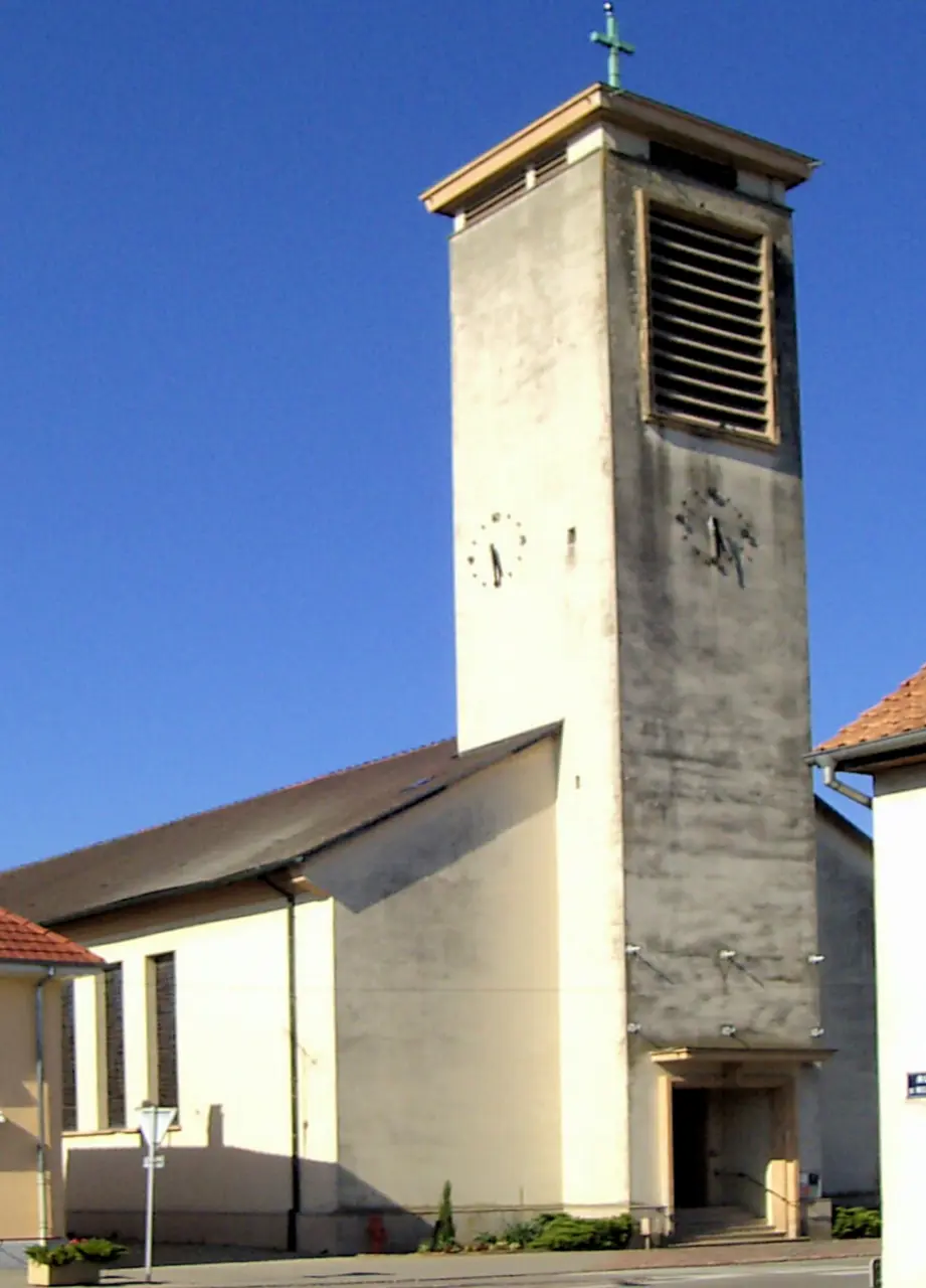 Munchhouse, Eglise Sainte-Agathe 1