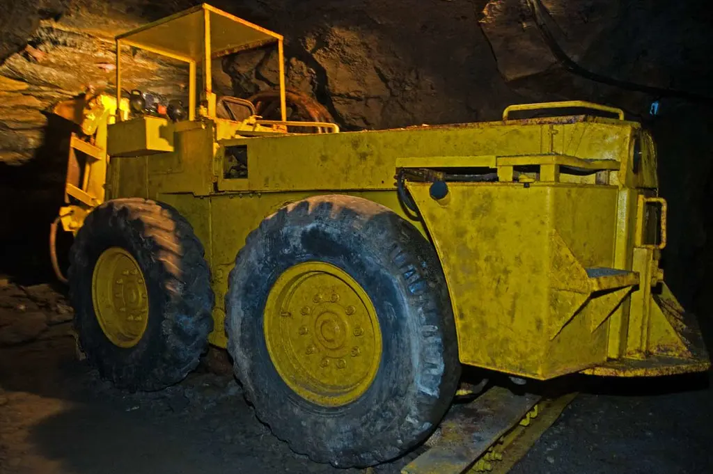 Musée de mines de fer de Neufchef (Moselle) engin pour purger la toiture des galeries