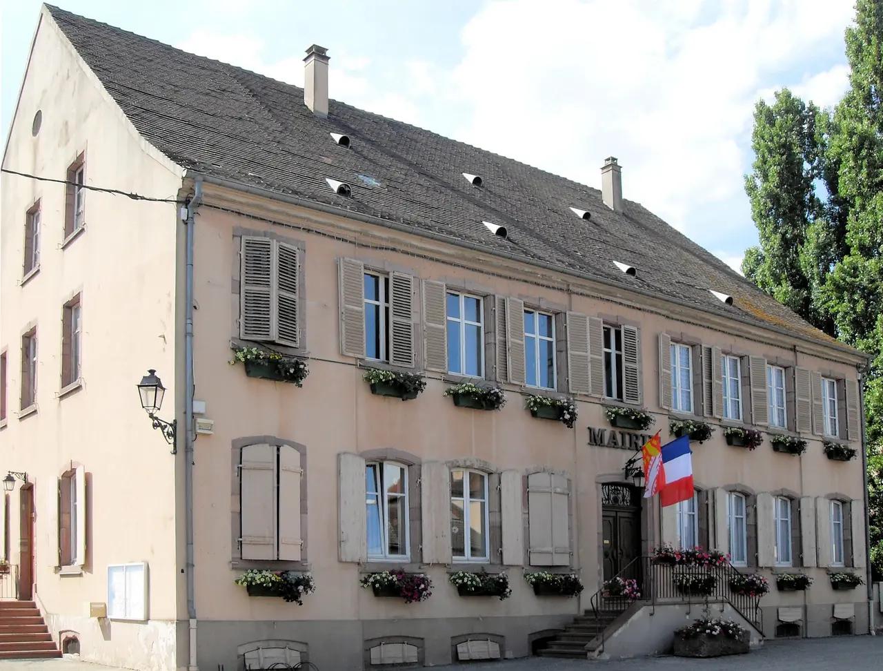 Oberhergheim, Mairie