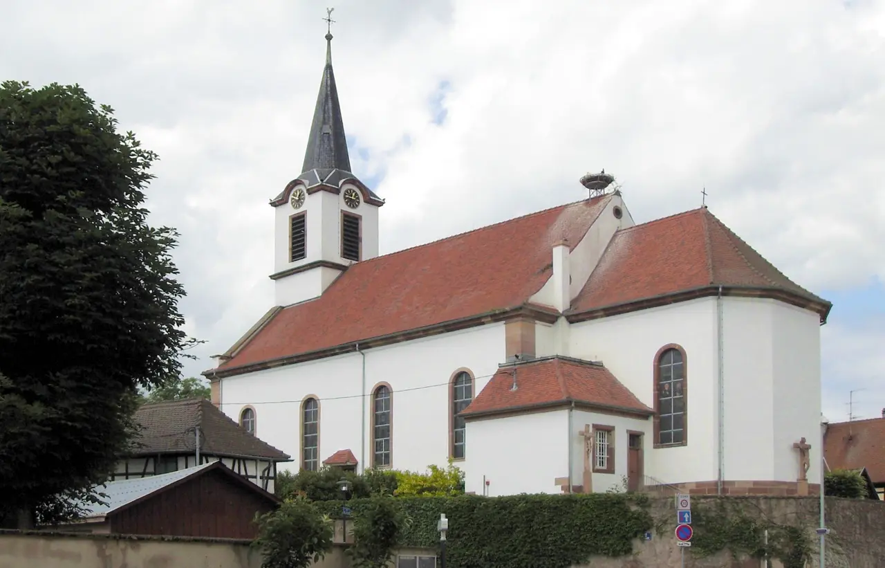 Oberschaeffolsheim, Église Saint-Ulrich 1