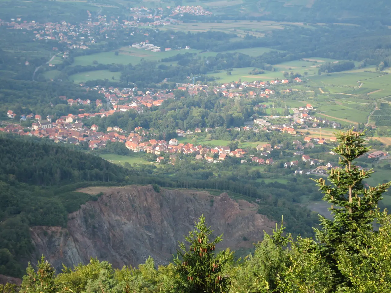 Ottrott depuis Mont Sainte-Odile