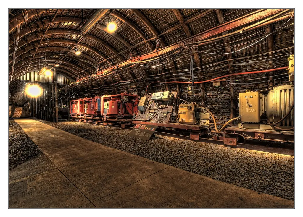 Petite-Rosselle F - Musée Les Mineurs Wendel - Electric supplay