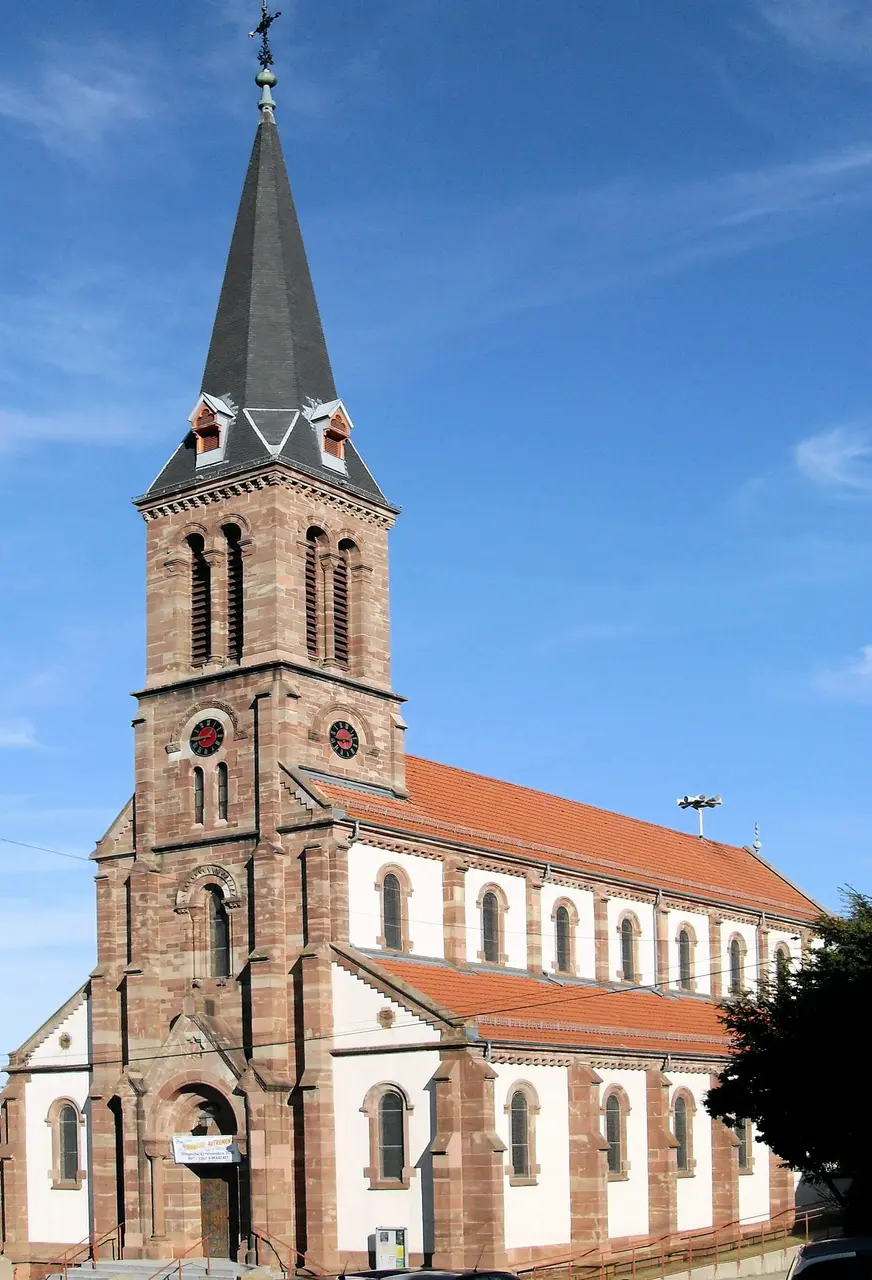 Pfastatt, Eglise Saint-Maurice