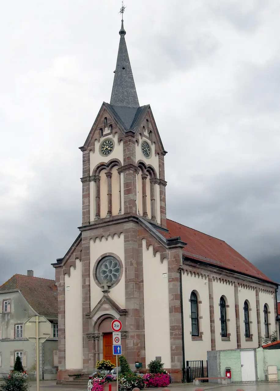 Pulversheim, Eglise Saint-Étienne