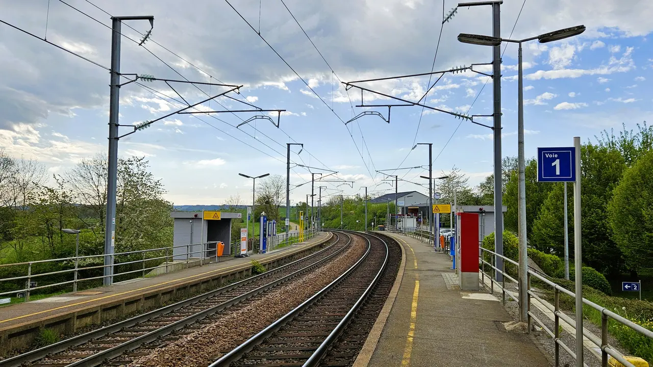 Sanem, gare CFL Belval-Rédange (103)