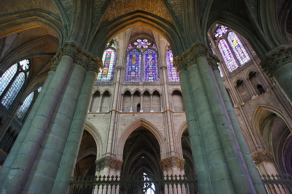 Reims cathedral interior