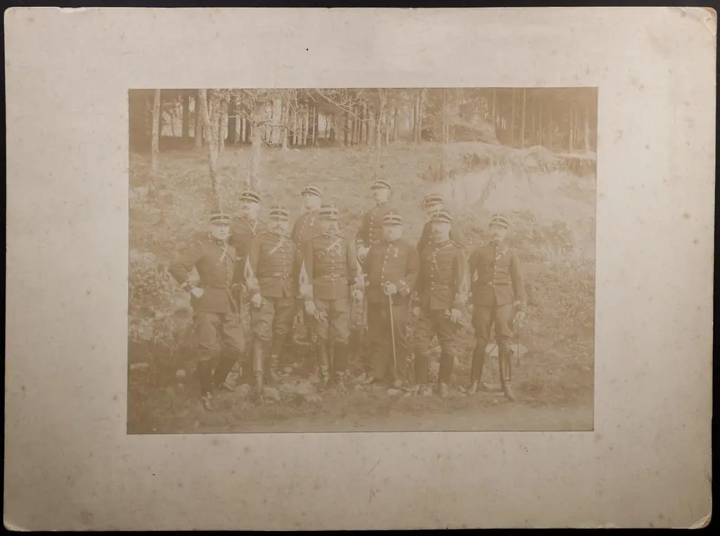 Unknown French military group, Remiremont, Vosges