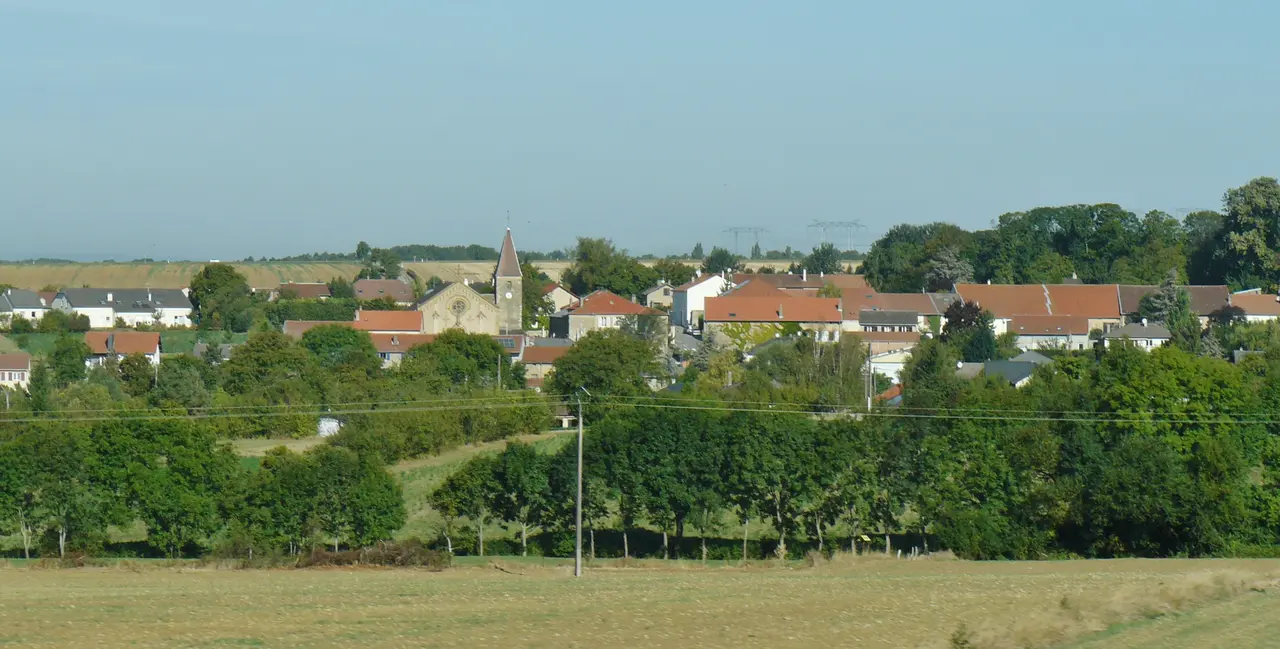 View of Retonfey from A4