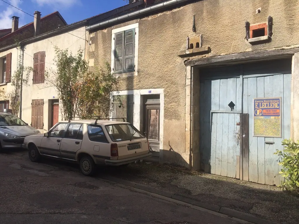 in the town of rolampont (champagne-ardenne); we slept there and rented a car the next morning (ours needed serious service)