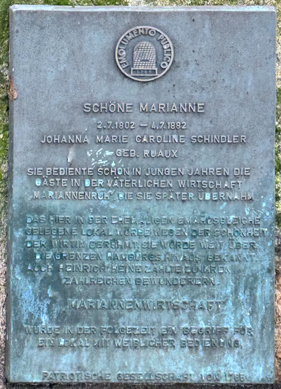Gedenkstein Marianne Ruaux in Hamburg-Eimsbüttel (3)