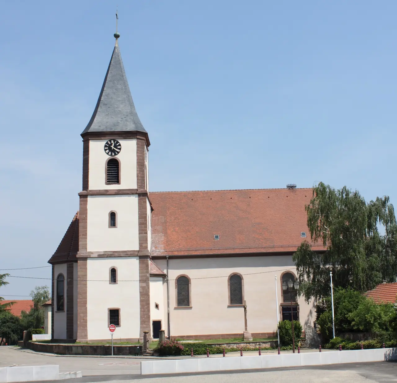Ruelisheim église St Nicolas en 2010