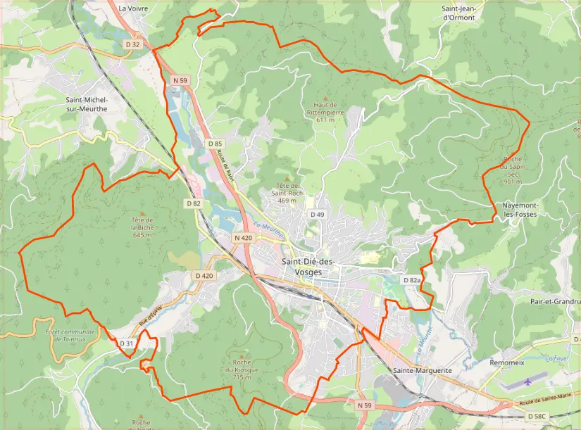 Saint-Dié-des-Vosges OSM 01