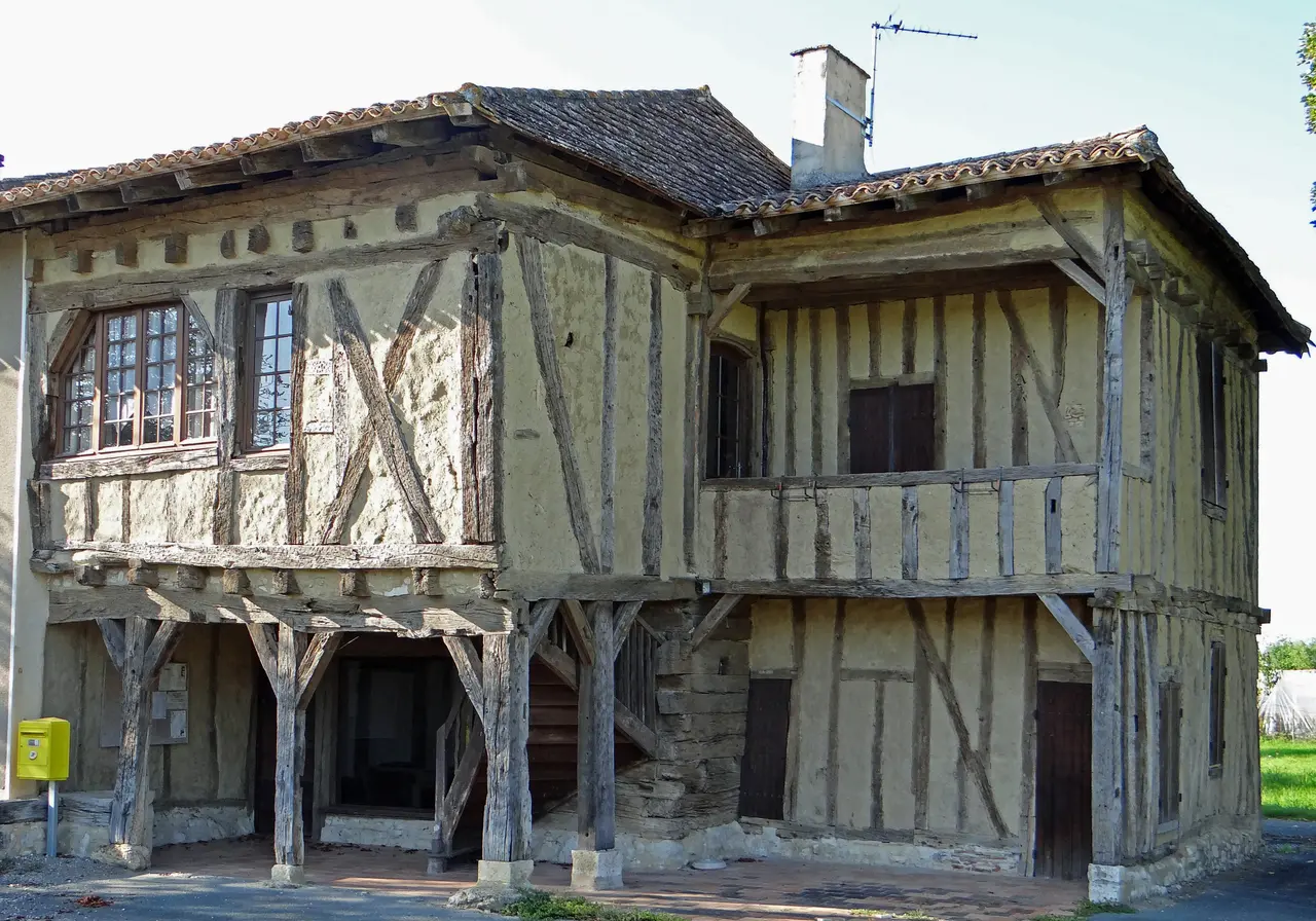 Cavarc - Maison à empilage de poutres de Saint-Dizier -1