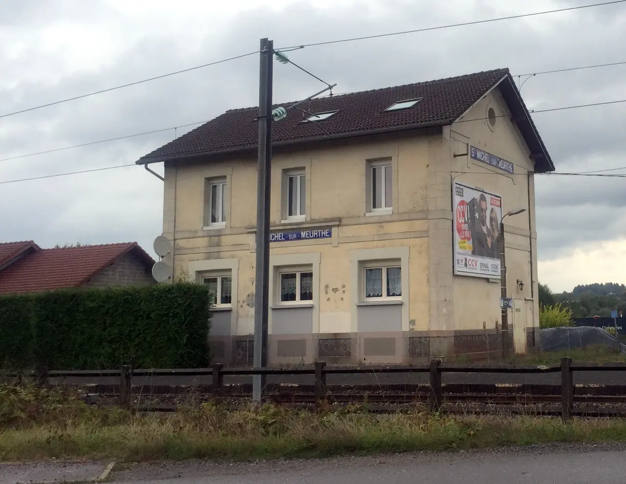 Gare de Saint-Michel-sur-Meurthe 2016