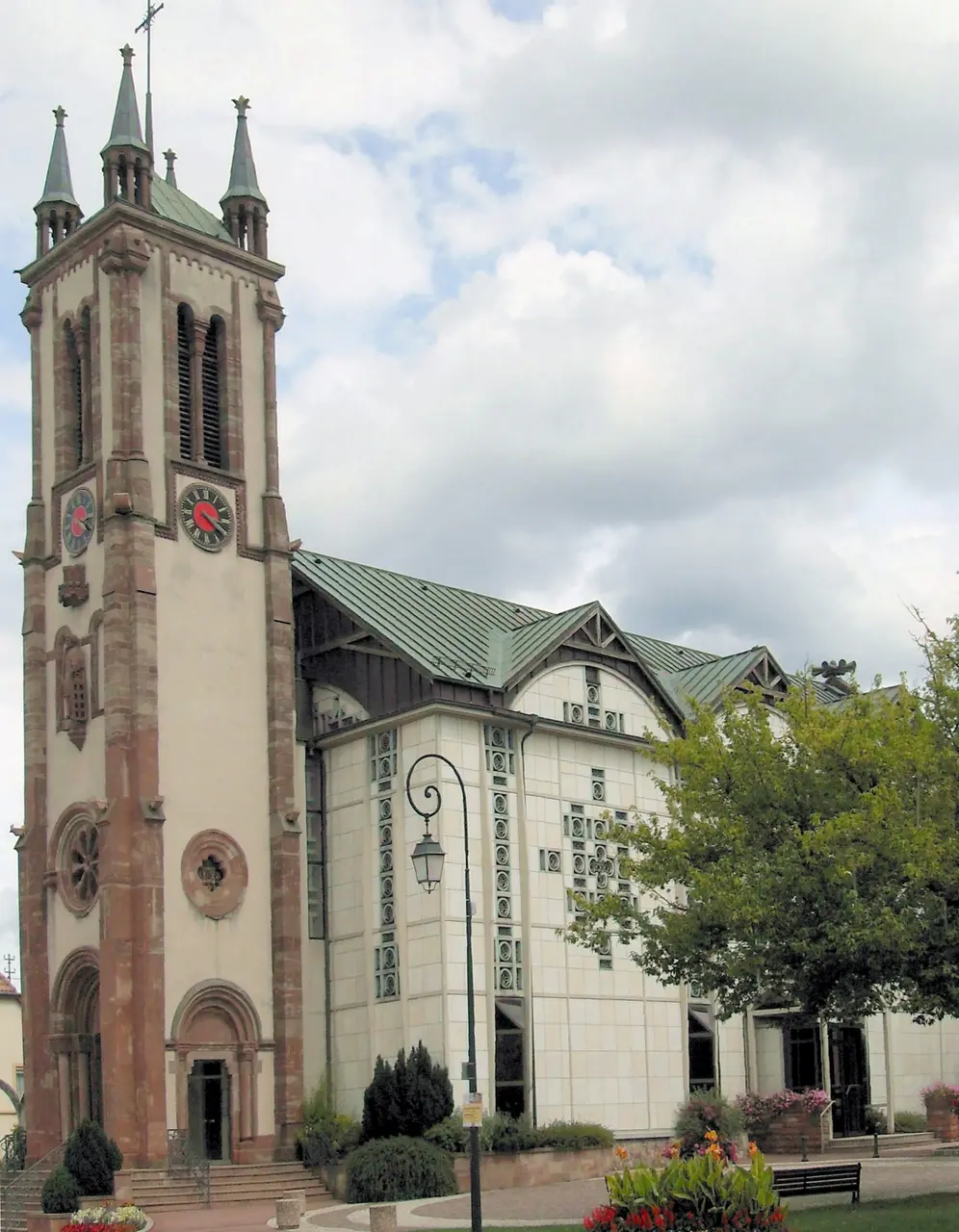 Sausheim, Eglise Saint-Laurent