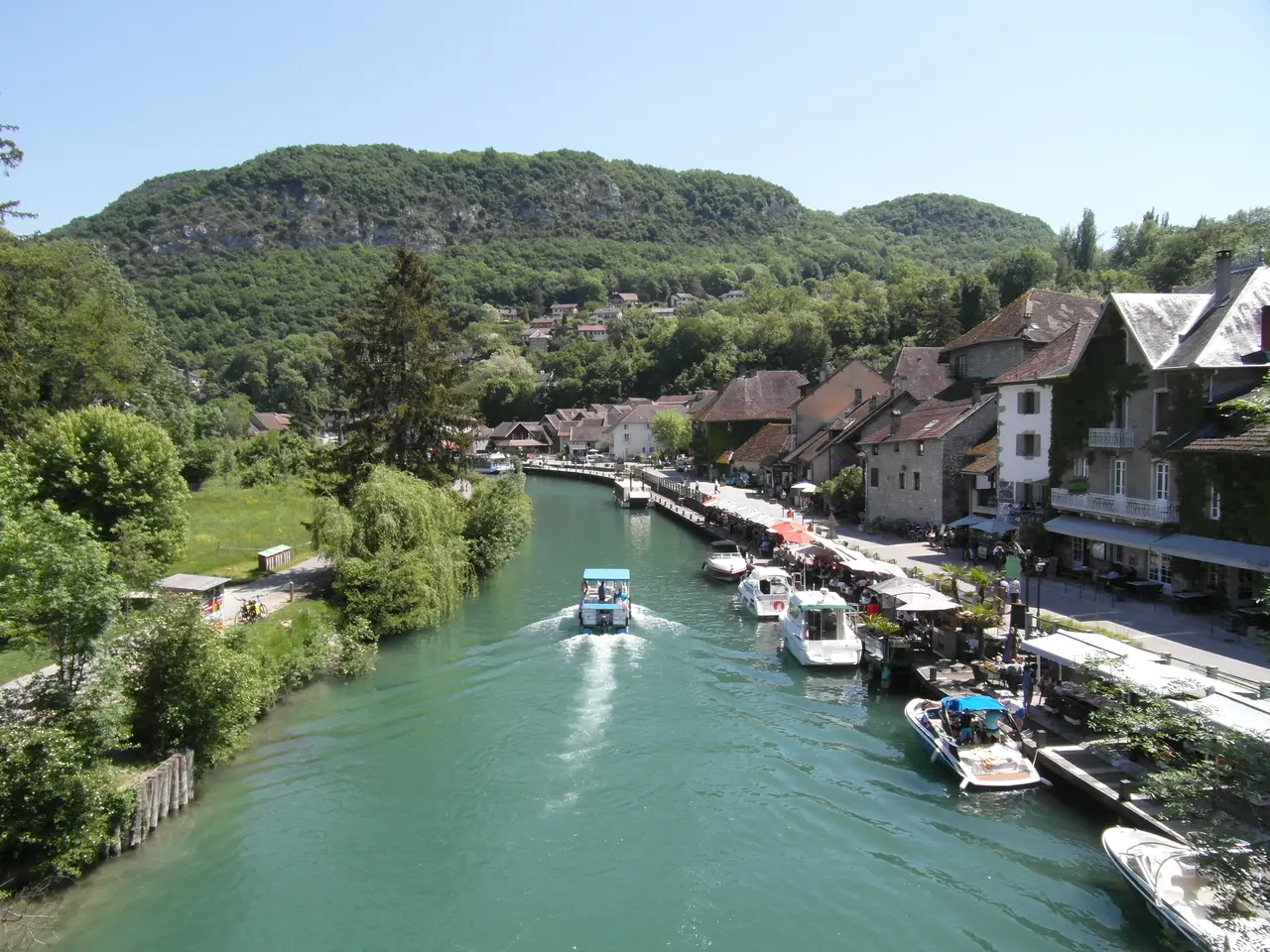Canal de Savières en mai 2018