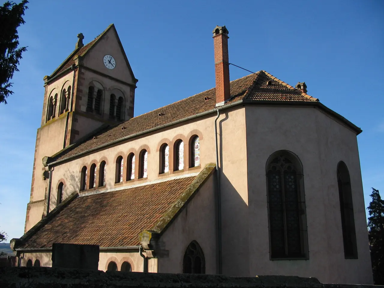 Scharrachbergheim église protestante 5