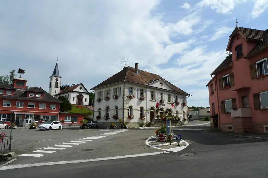 Seppois-le-Bas, Haut-Rhin, Alsace, France