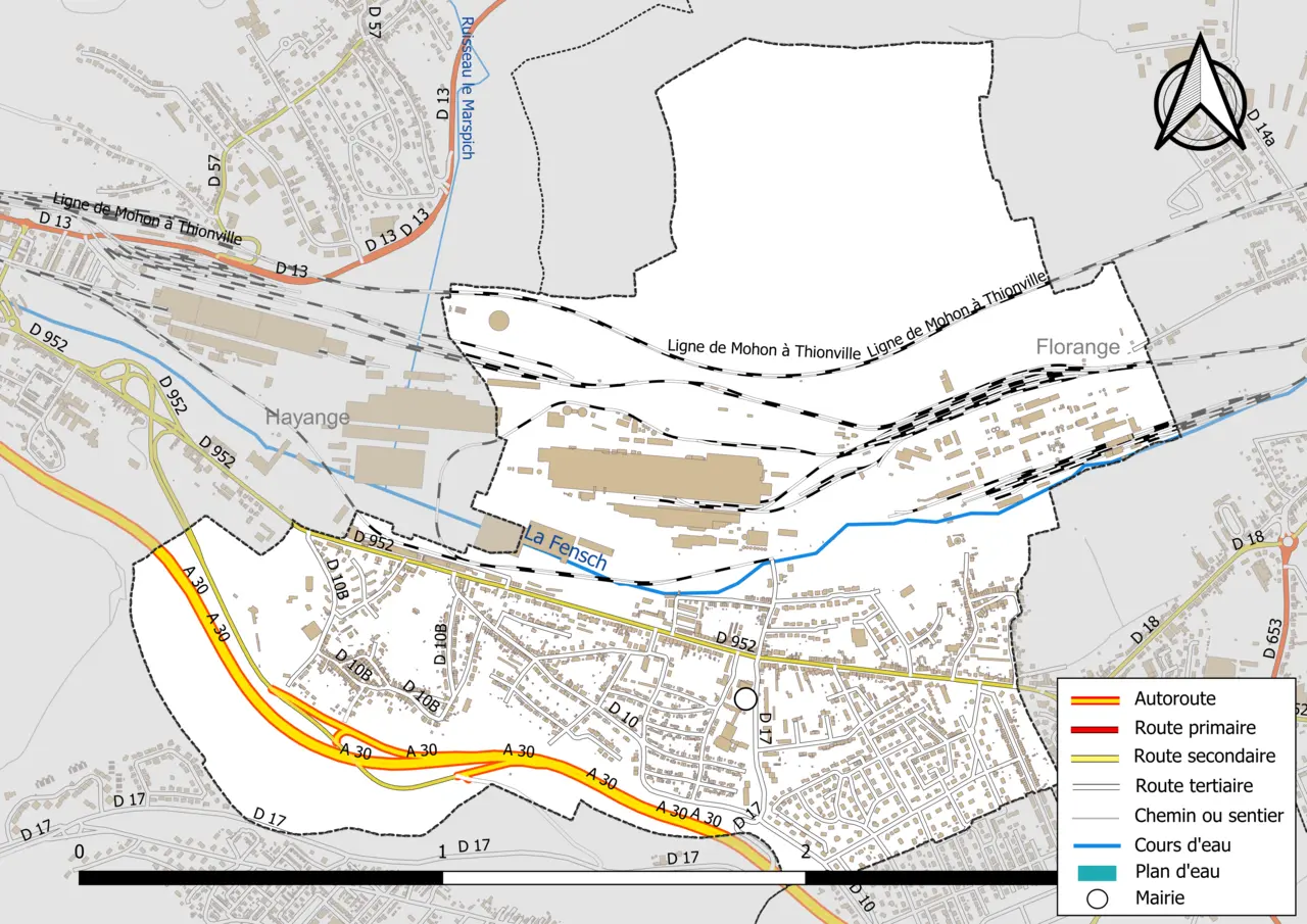 57647-Serémange-Erzange-Routes-Hydro