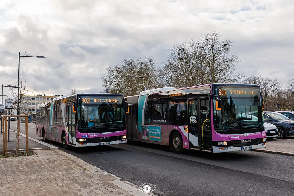 Citéline / MAN Lion's City n°3503 et MAN Lion's City n°3510