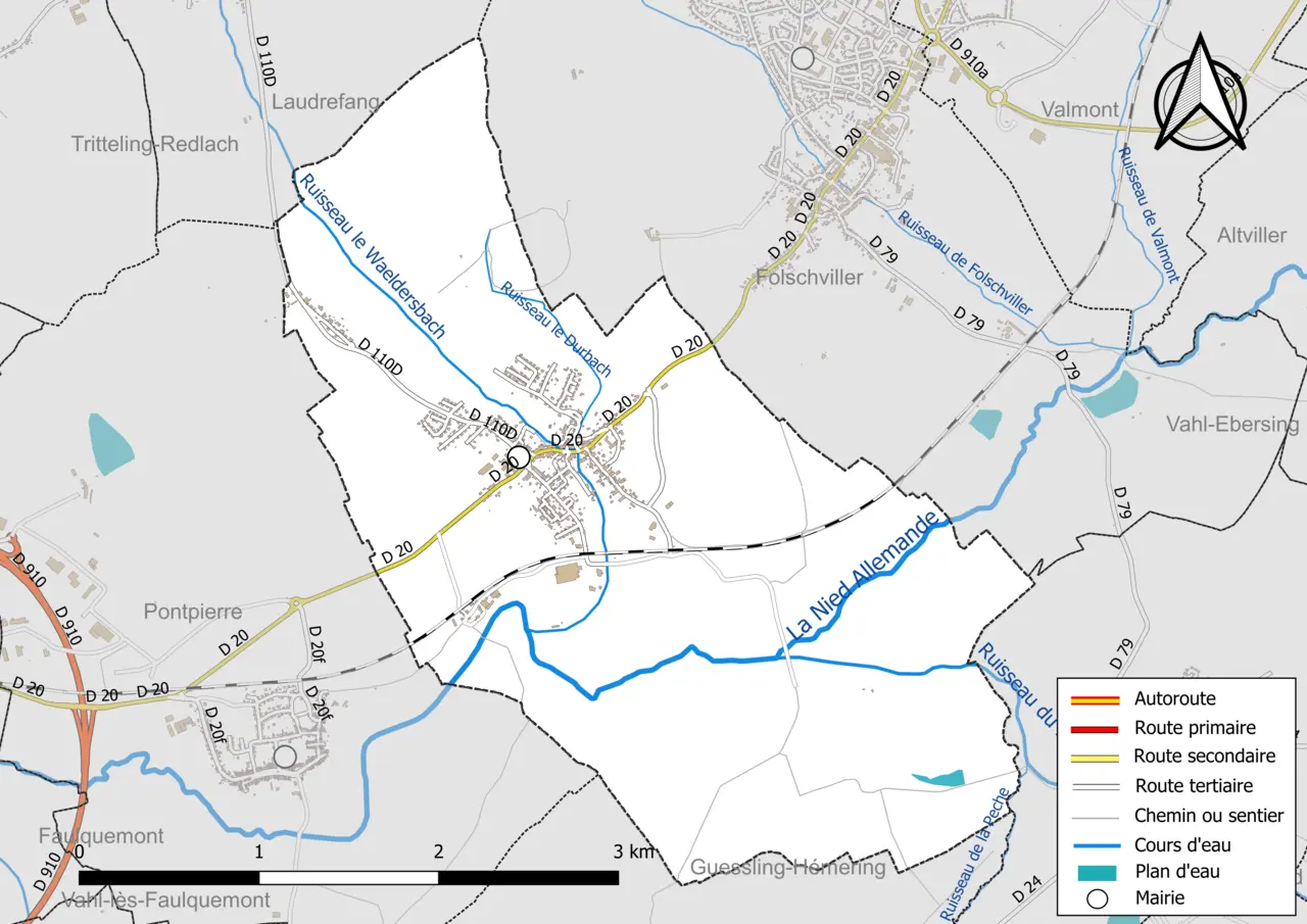 57668-Teting-sur-Nied-Routes-Hydro