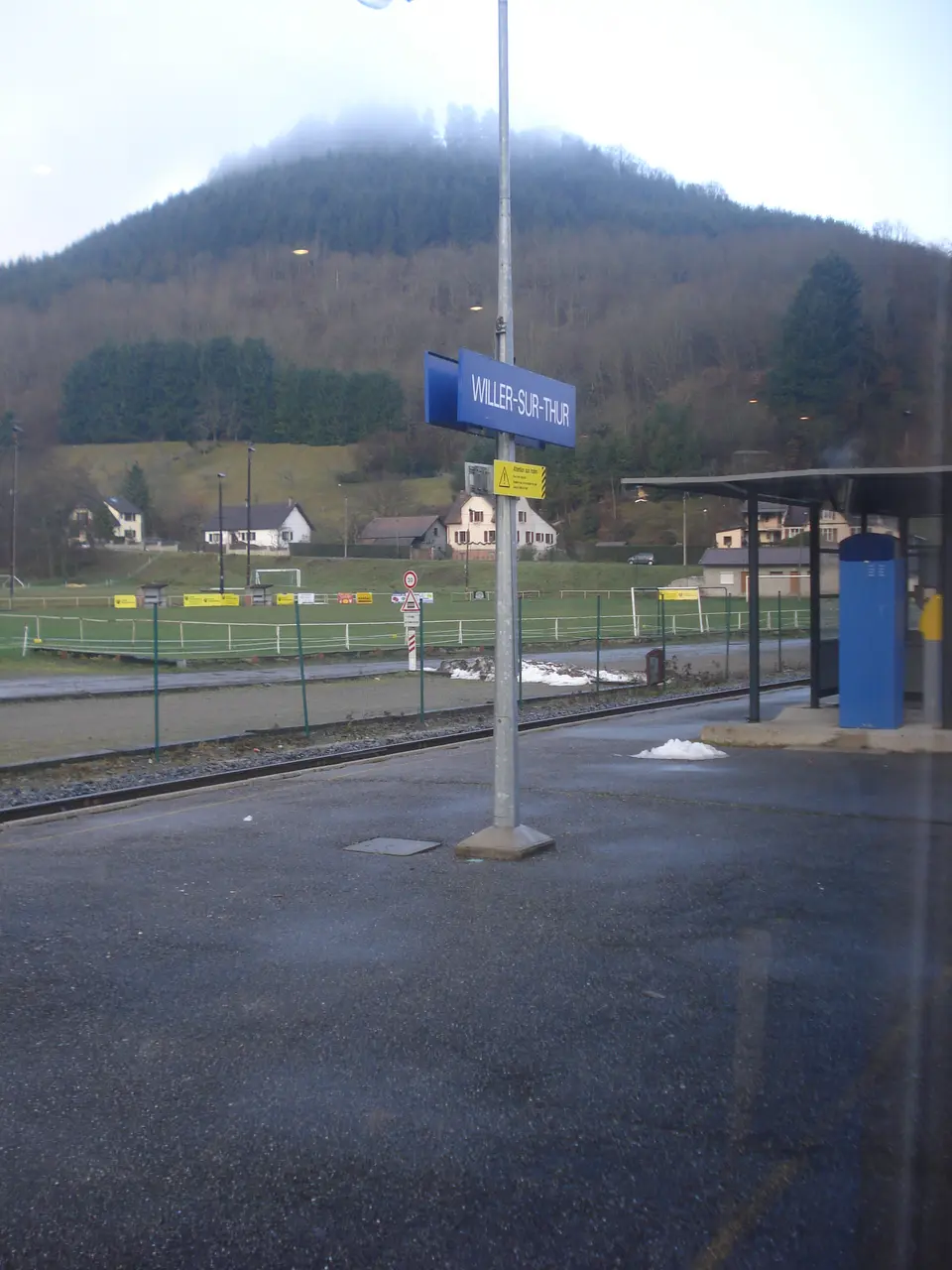Panneau Gare de Willer-sur-Thur 12122010