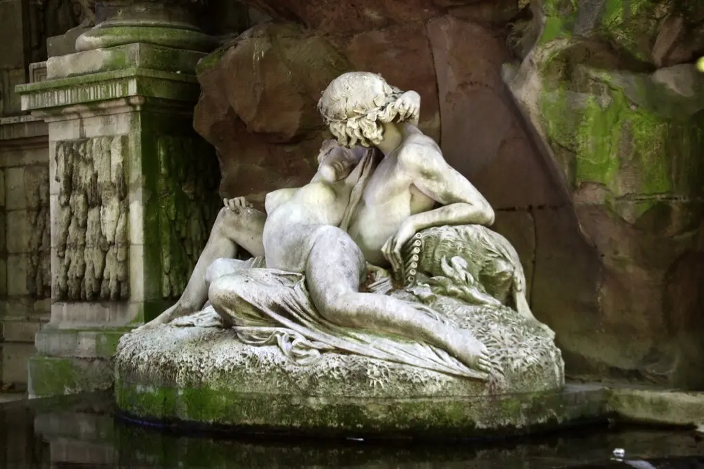 Galatea en brazos de Acis