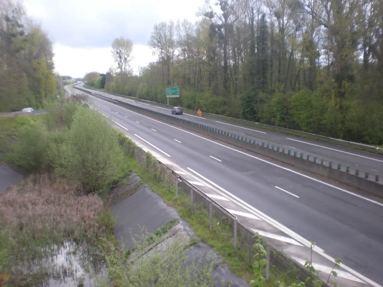 Route nationale 31, Ronquerolles (Agnetz)