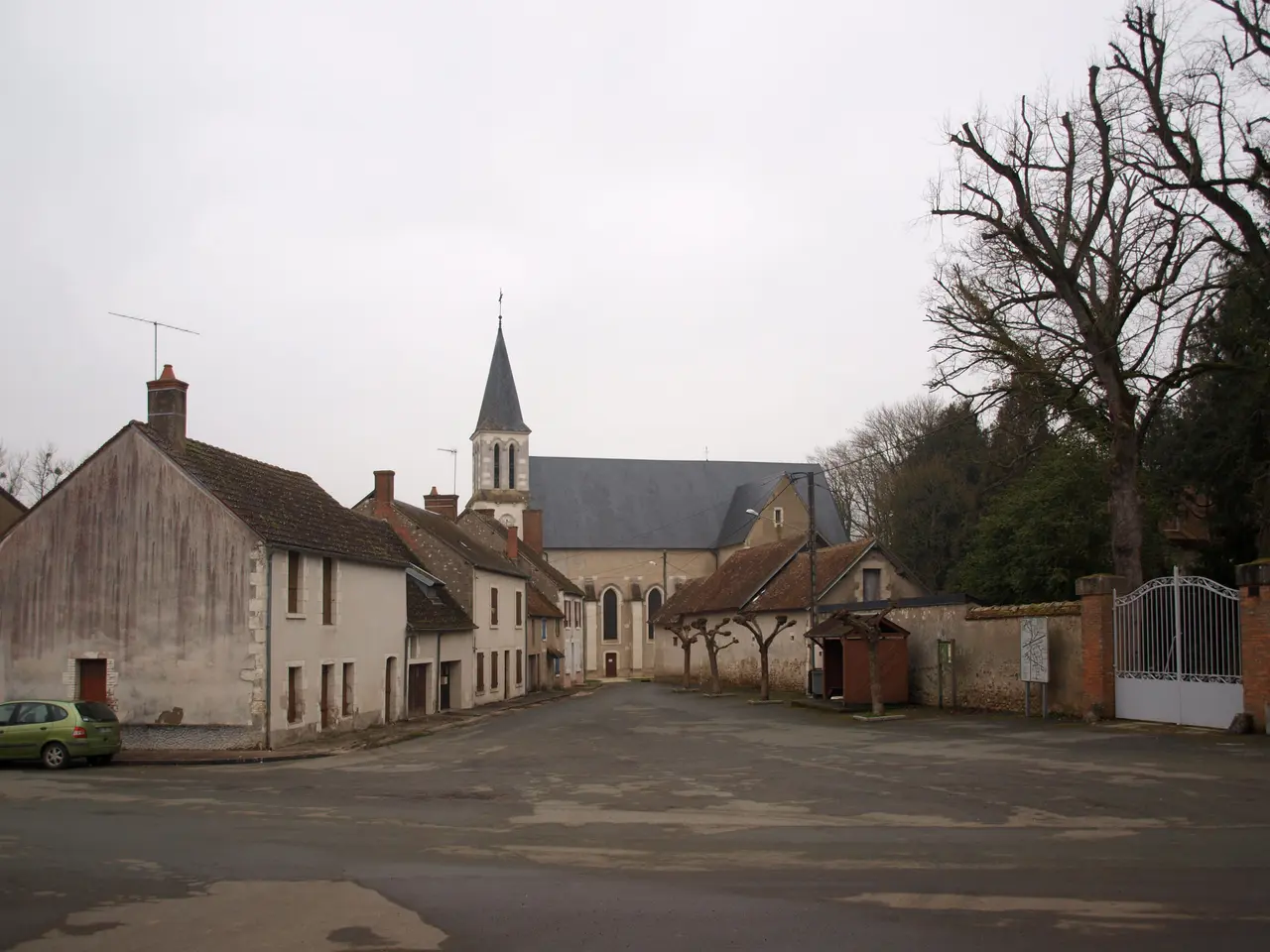 Annay-58-rue & église