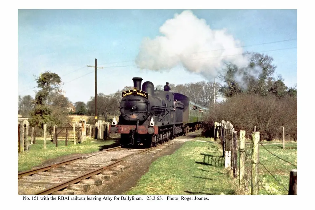 Athy, on the Ballylinan branch. 151 & special. 23.3.63