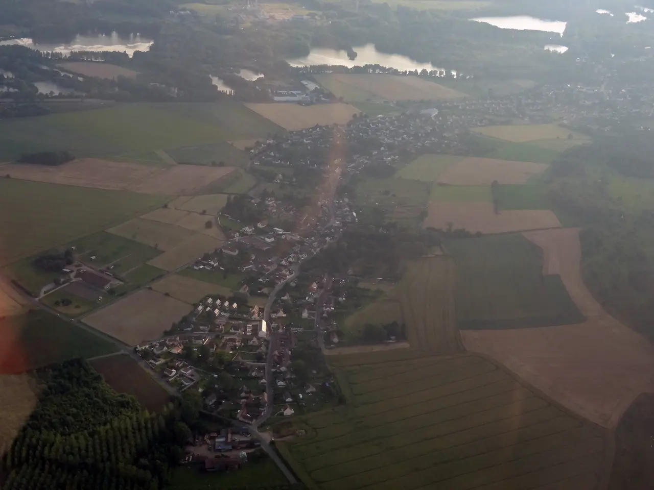 Vue aérienne de Bailleul-sur-Thérain 01