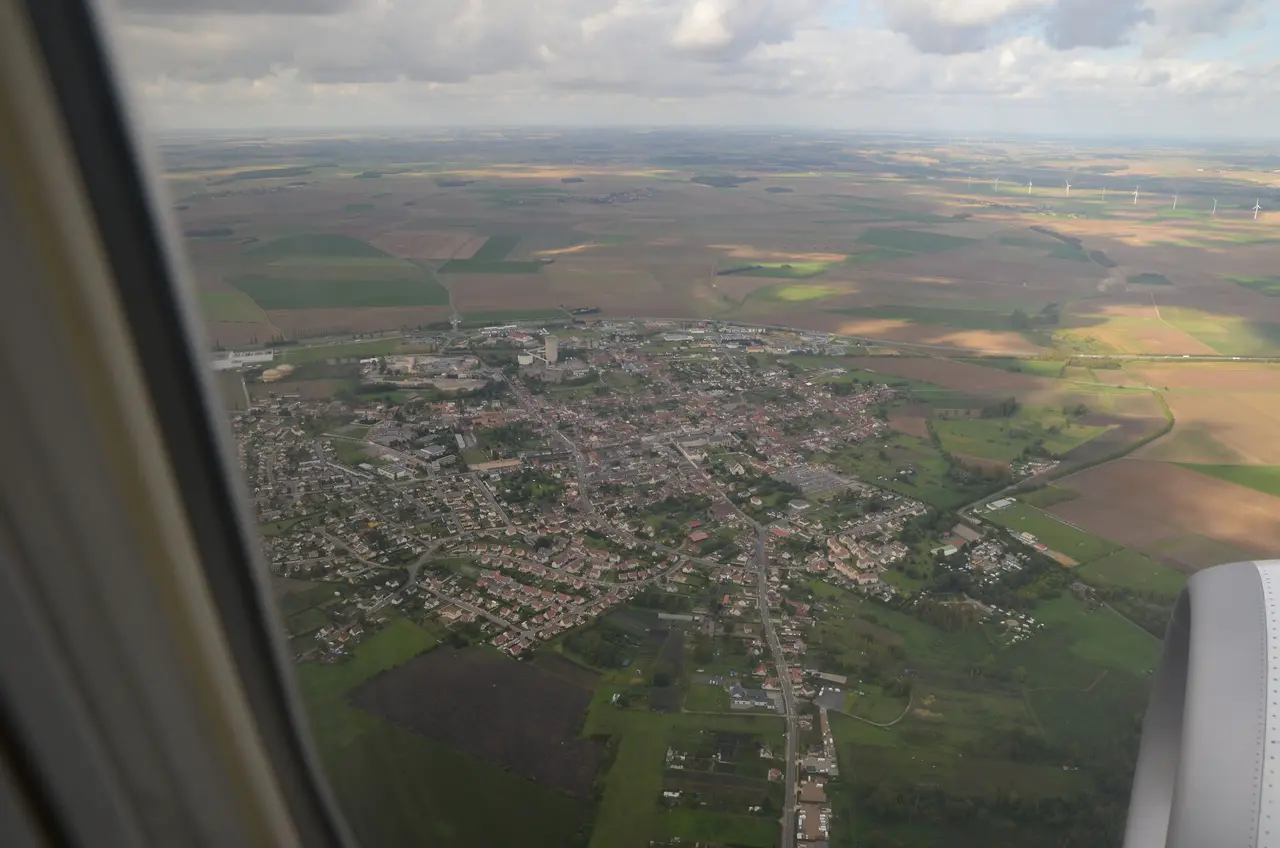 Bresles par avion