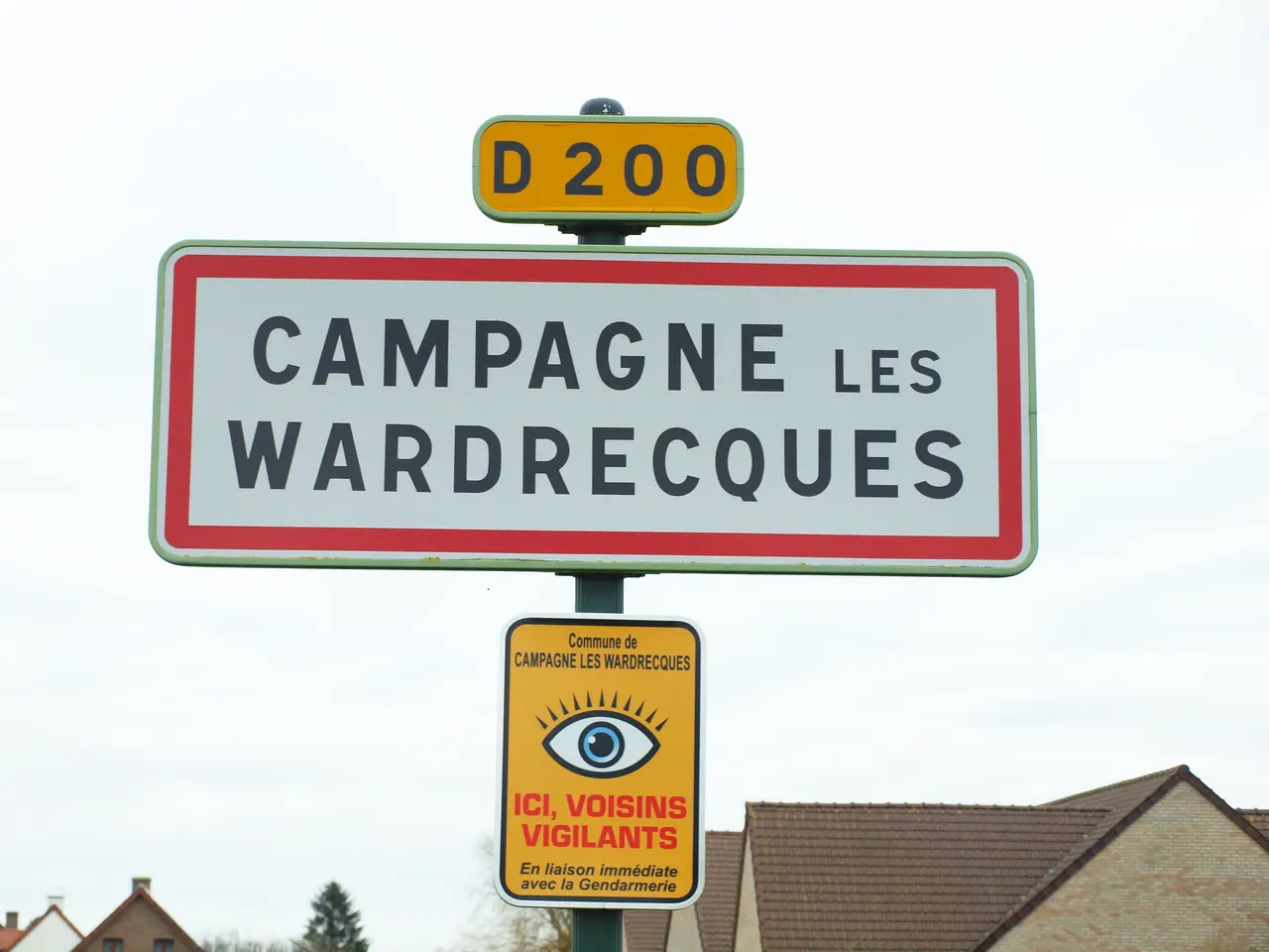 Campagne-lès-Wardrecques-FR-62-panneau d'agglomération-2