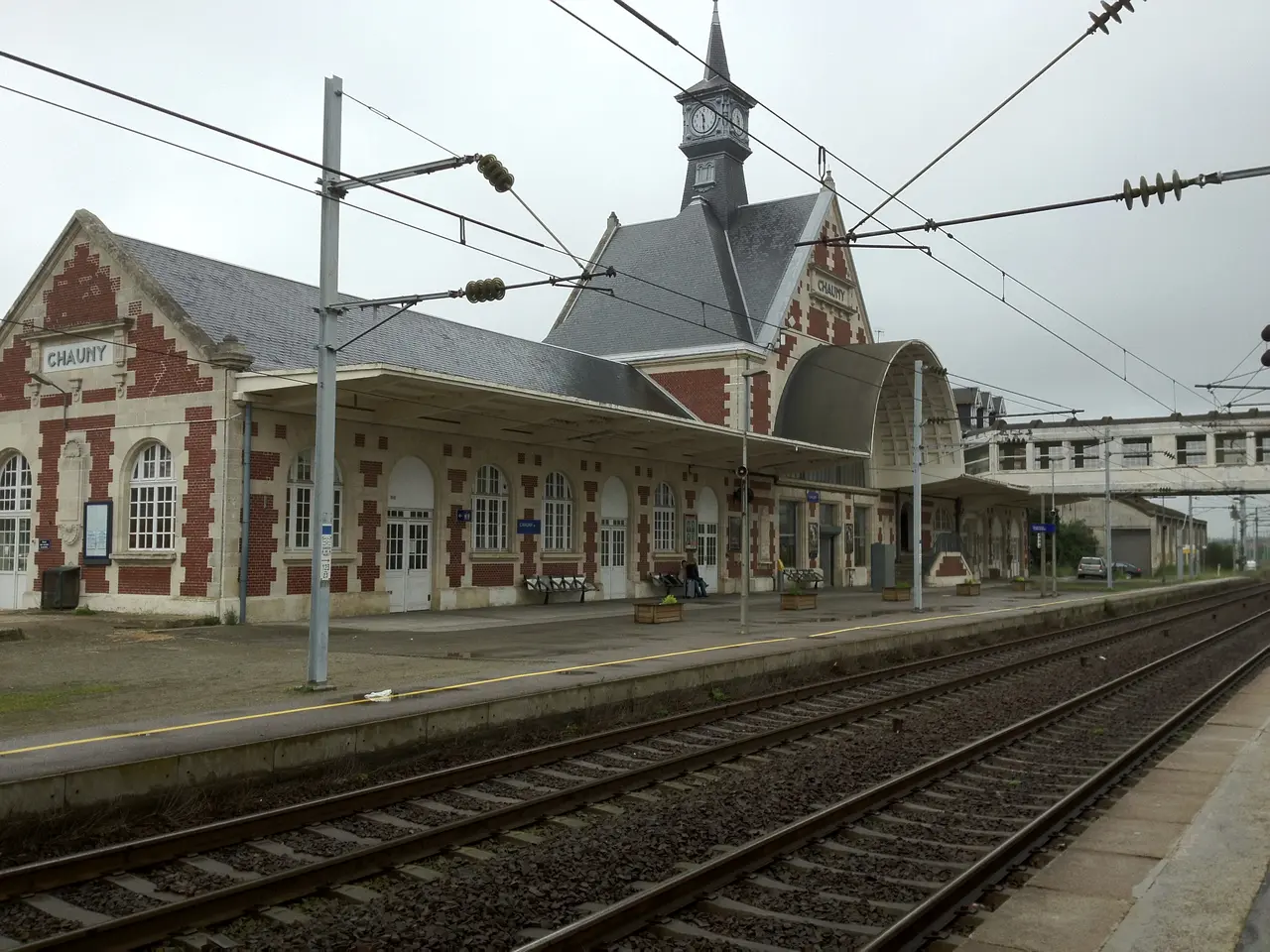 Gare de Chauny (côté voies)