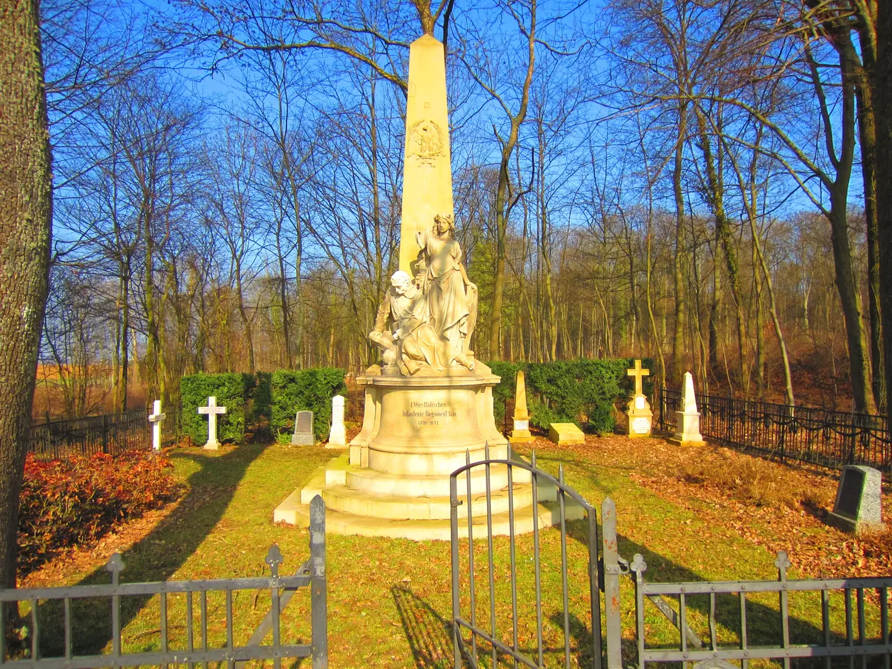 Cimetiere militaire Coincy Colombey