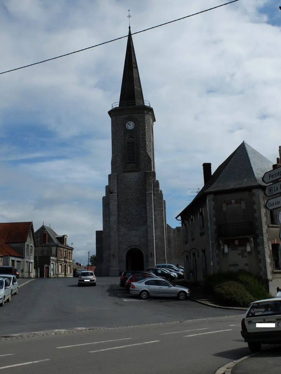 Croisilles (62) - Place de l'église