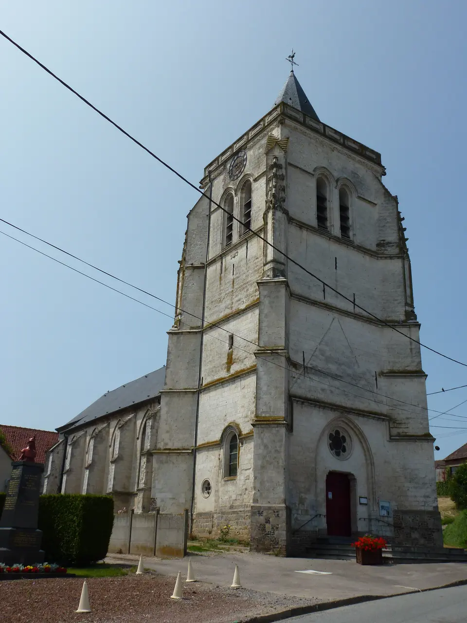 Delettes (Pas-de-Calais) église Saint-Maxime