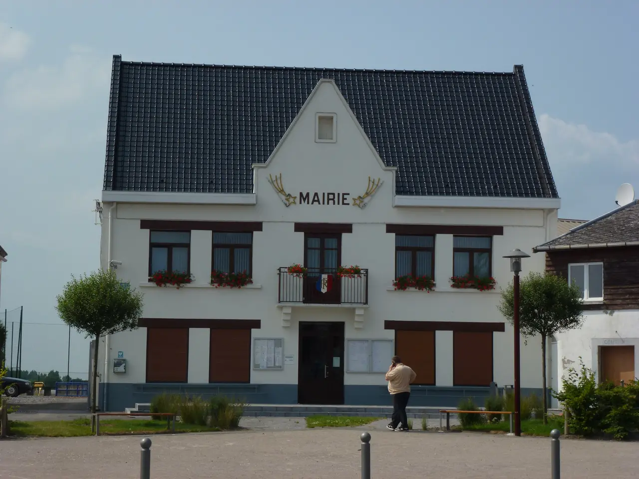 Flines-lès-Mortagne (Nord, Fr) mairie