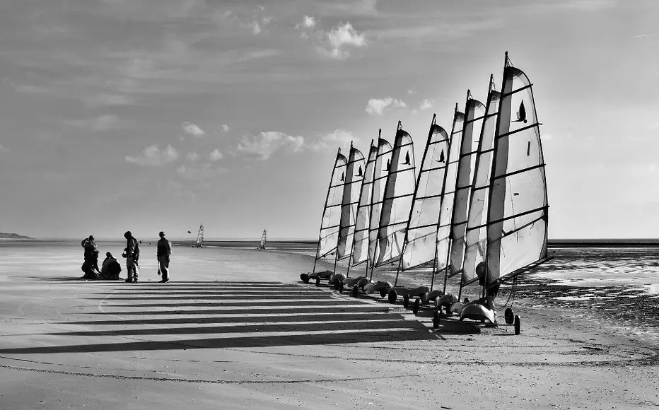 Fort Mahon Plage - Chars à voile