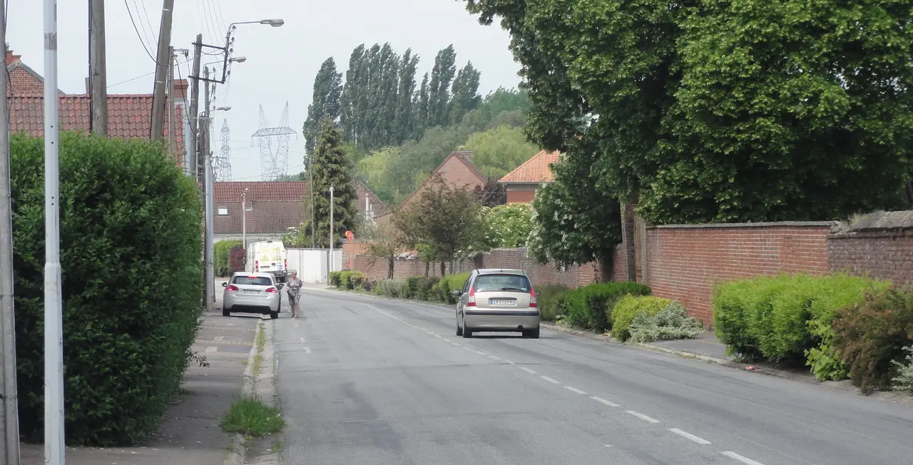 Hélesmes - Rue Narcisse-Delrot (02)