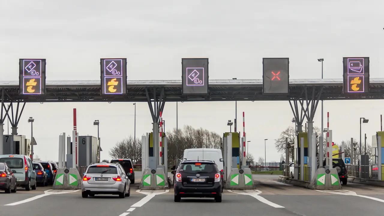 Autoroute A2 - Barrière de péage de Hordain-5705