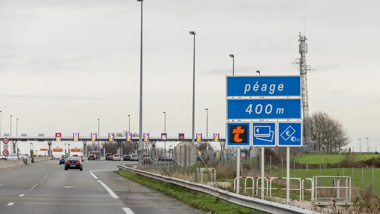 Autoroute A2 - Barrière de péage de Hordain-5699