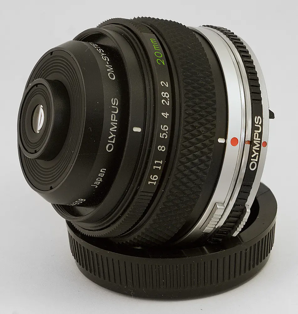 Olympus Zuiko Auto-Macro 20mm 1:2 lens