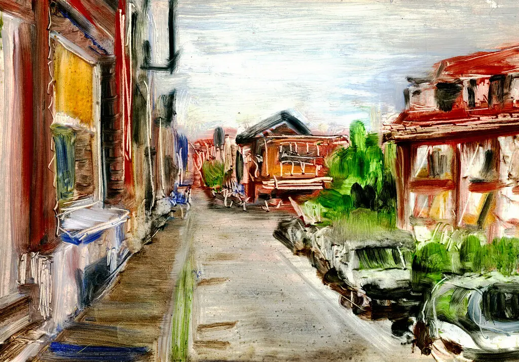 Lille, Ronchin, rue du Bas-Liévin