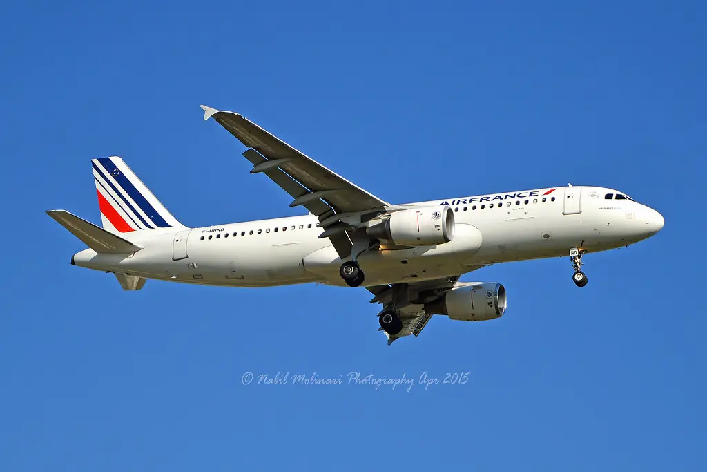 Air France F-HBND Airbus A320-214 cn/4604 named 'Albert-Méaulte' 2022 @ LFPO / ORY 20-04-2015