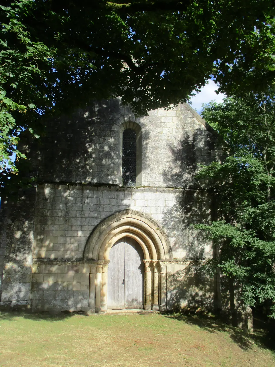 Chapelle de Plaincourault, à Mérigny