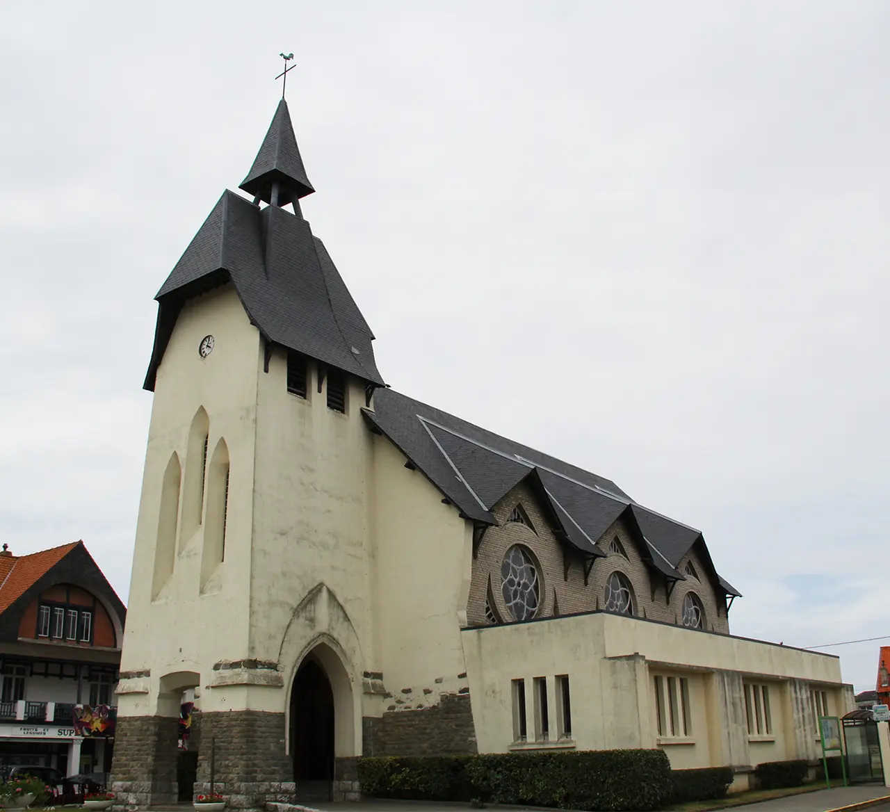 Merlimont plage église
