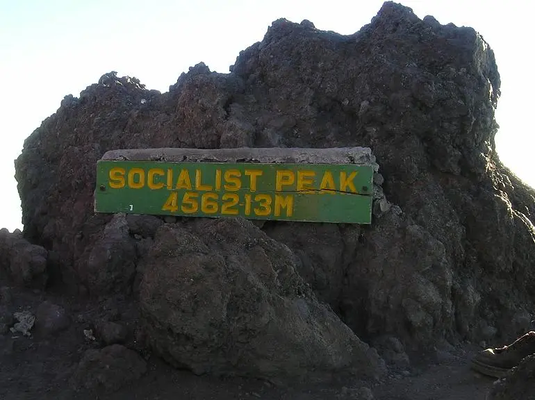 Volcan Mont Méru socialist peak