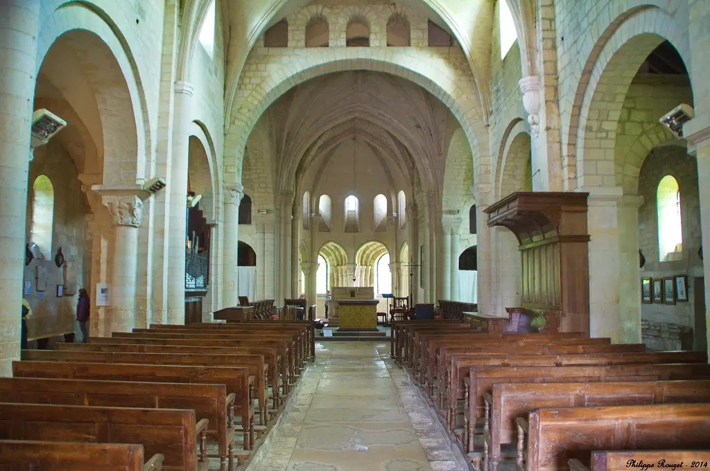 Abbaye de Morienval, Roman, Gothique